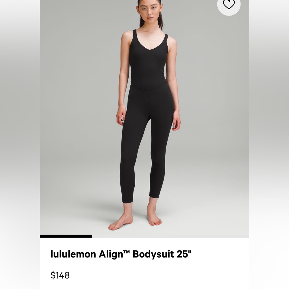 Lululemon Align Bodysuit Black BNWT